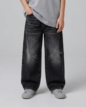 Vintage Faded Black Baggy fit Jeans